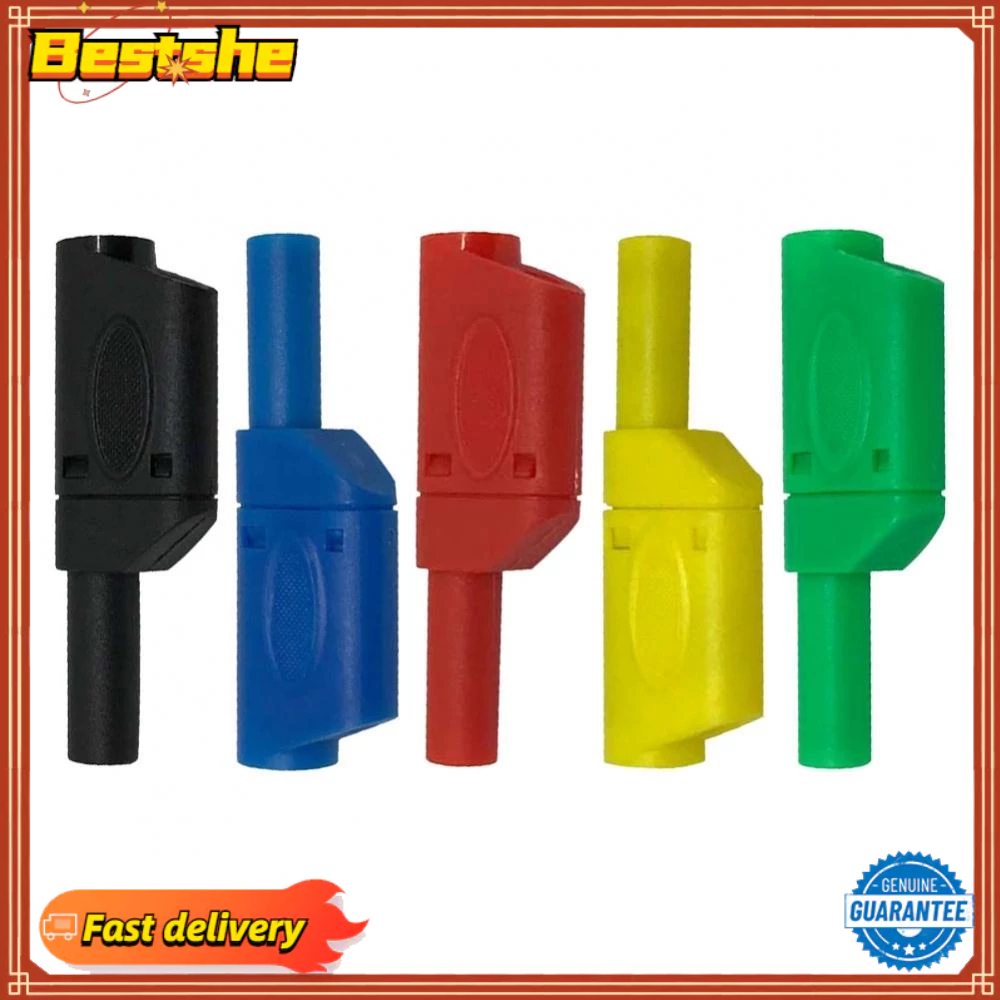 BESTSHE-Sturdy and Long lasting 4mm Banana Plug Male Connectors for Optimal Performance