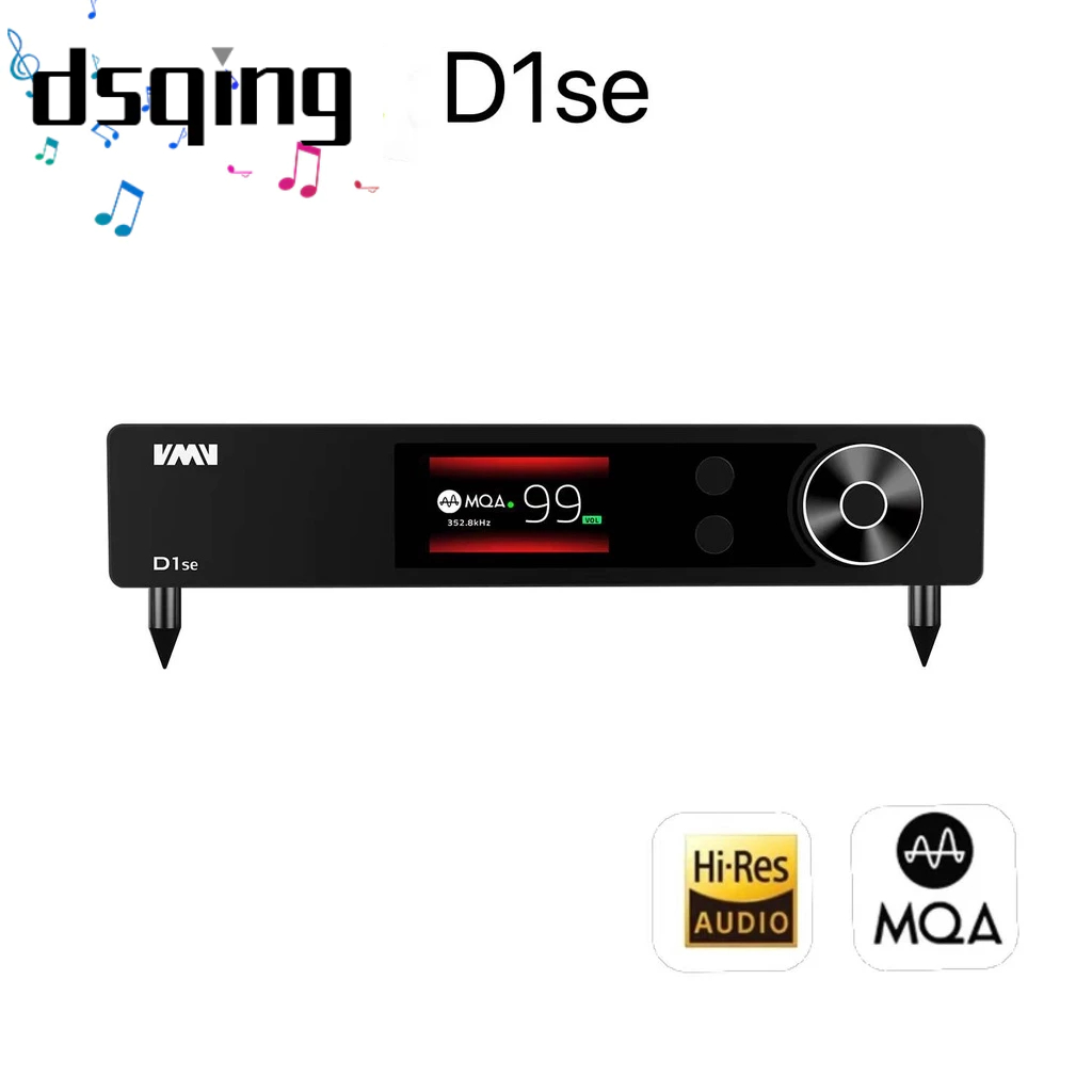 SMSL D1se MQA USB DAC DSD512 768kHz 32Bit Bluetooth 5.0 เดสก์ท็อปสเตอริโอเสียงความละเอียดสูง HiFi DAC ES9038PRO พร้อมเอาต์พุต XLR