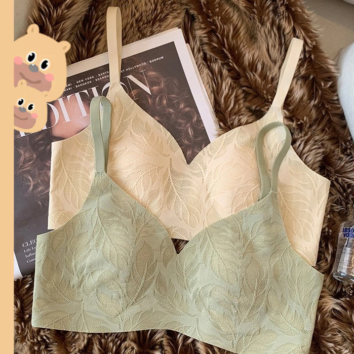 bearbra ชุดชั้นใน บรา แบบบางพิเศษ ระบายอากาศได้ดี ป้องกันการหย่อนคล้อย สําหรับผู้หญิง