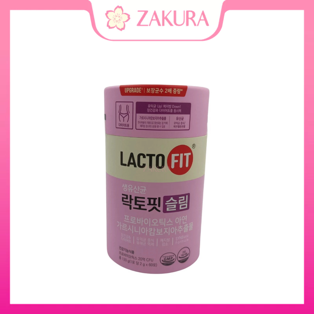 LACTO-FIT Intestinal Health Probiotics - Pink Purple 60x2gx1box / 60x2gx2box