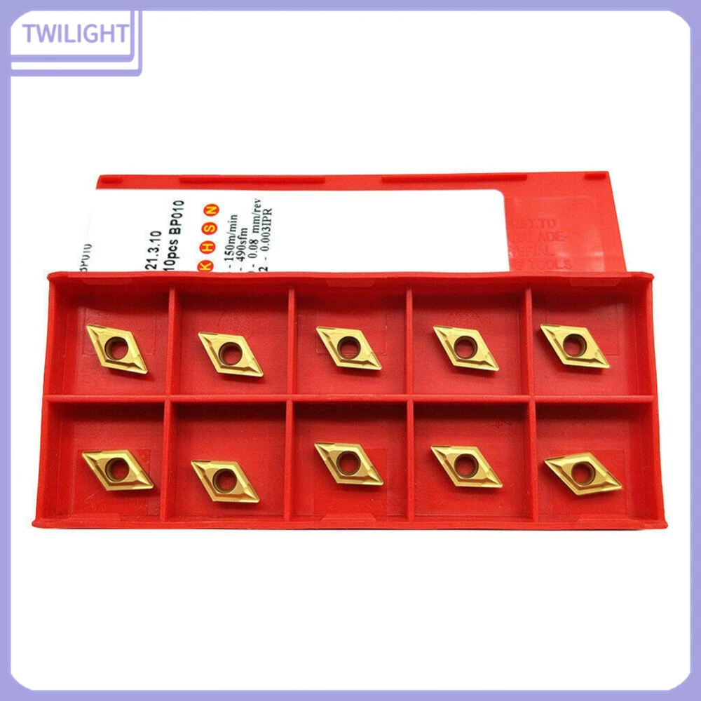 Dcmt070204 เม็ดมีดกลึงคาร์ไบด์ BP010 DCMT2151 สําหรับที่วาง SDJCR L FiskNGFm
