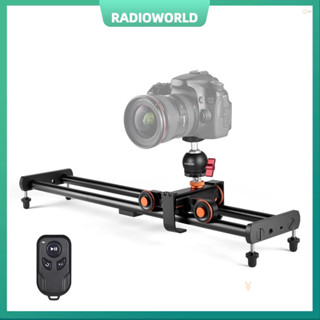 [พร้อมส่ง] Andoer ชุดสไลด์กล้องวิดีโอ พร้อม 3 ล้อ ปรับความเร…