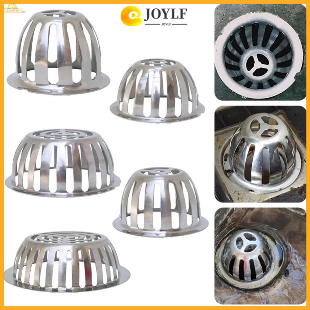 Versatile Stainless Steel Round Floor Drain Cover for Balcony and Roof⭐JOYLF