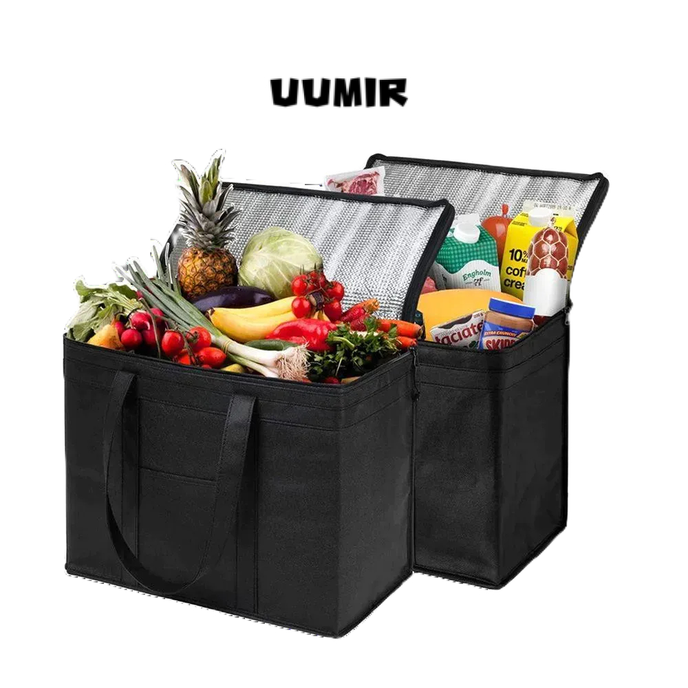 UUMIR กระเป๋าเก็บความเย็น เครื่องดื่ม น้ําแข็ง ปิกนิก ขนาดใหญ่พิเศษ สําหรับตั้งแคมป์