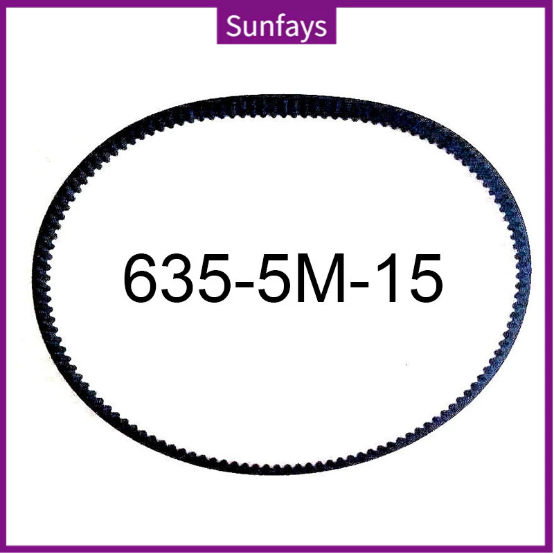 สายพานไทม์มิ่งสกูตเตอร์ไฟฟ้า Htd 635-5M-15 10 นิ้ว