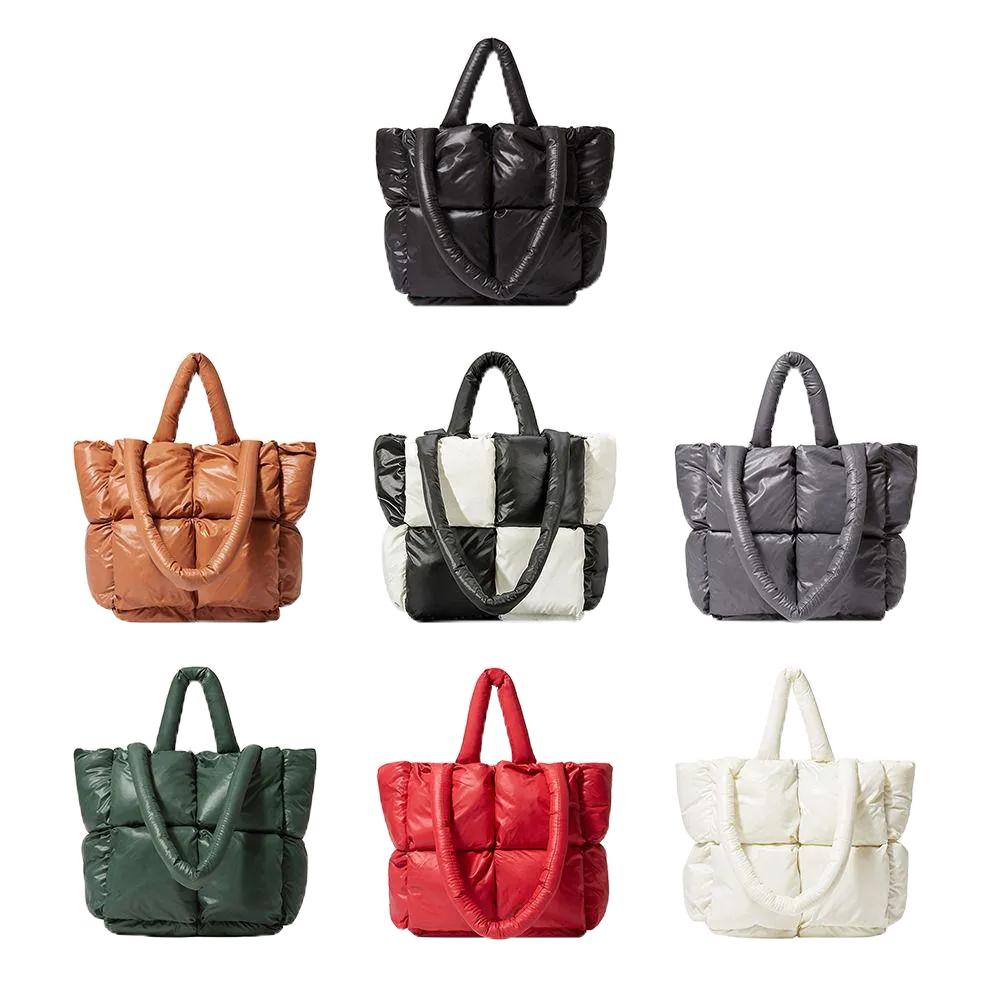 UUMIR   กระเป๋าโท้ท บุผ้าฝ้าย บุฟองน้ํา ขนนุ่ม