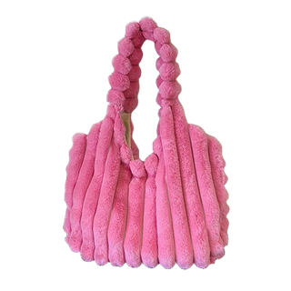 UUMIR  กระเป๋าสะพายไหล่ ใต้วงแขน ขนปุยนุ่ม น่ารัก ความจุขนาด…