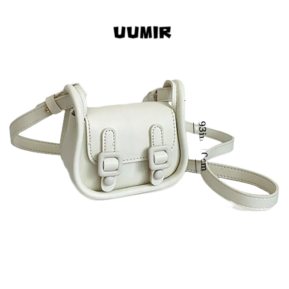 UUMIR [พร้อมส่ง]mini Cambridge bag กระเป๋าสะพายไหล่ หนัง PU แฟชั่นสําหรับสตรี