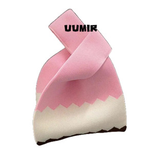 UUMIR   สายรุ้ง สะพายข้างถัก กระเป๋าผู้หญิงเกาหลี ผ้าถัก แฮน…