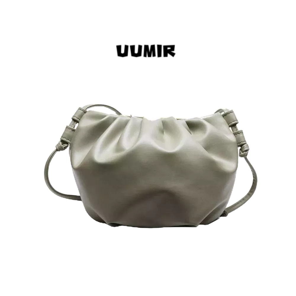 UUMIR   กระเป๋าสะพายไหล่ ลายก้อนเมฆ พรีเมี่ยม สไตล์ตะวันตก สําหรับผู้หญิง
