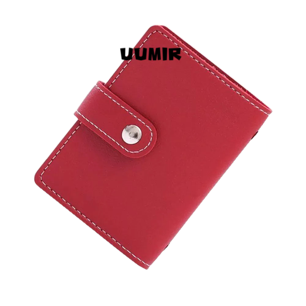 UUMIR กระเป๋าสตางค์ RFID 26 ช่อง อเนกประสงค์ สีแคนดี้