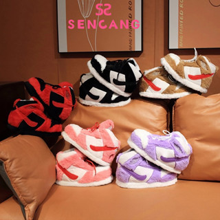 【S&C】รองเท้าแตะ ผ้าฝ้าย และผ้ากํามะหยี่ กันลื่น ที่น่าสนใจ ส…