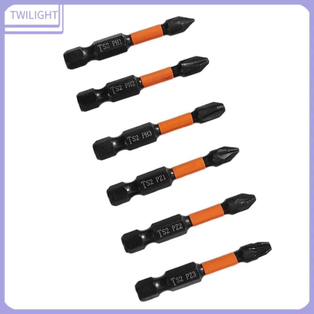 Twi 1PC 50 มม.ไขควงบิตแม่เหล็กชุดหัวไขควงไฟฟ้า Hex Shank