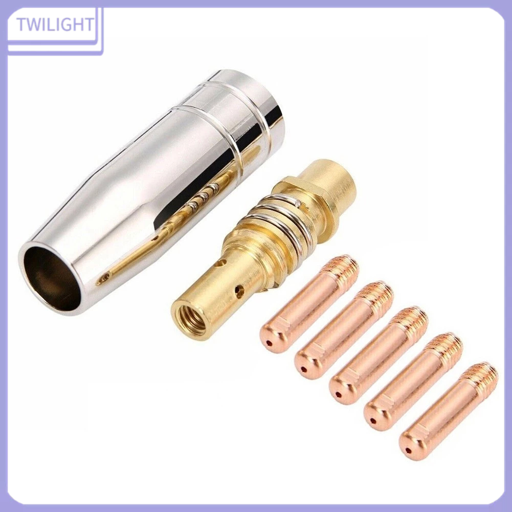 Twi หัวเชื่อม MIG MB15 15AK 0.8 1.0 1.2 มม. 7 ชิ้น