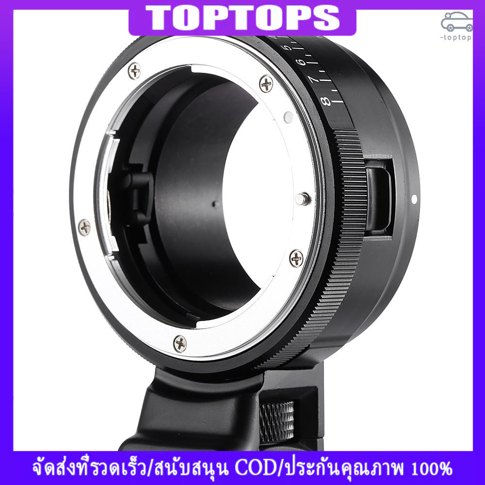 ท ็ อปส ์ VILTROX NF-NEX Mount Adapter Ring สําหรับ Nikon G/F/AI/S/D เลนส ์ Sony E Mount กล ้ อง A7/