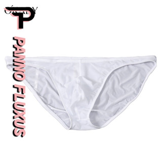 Pannofluxus ชุดชั ้ นในชายสีบริสุทธิ ์ ผ ้ าไหมไนลอนเรียบง ่…