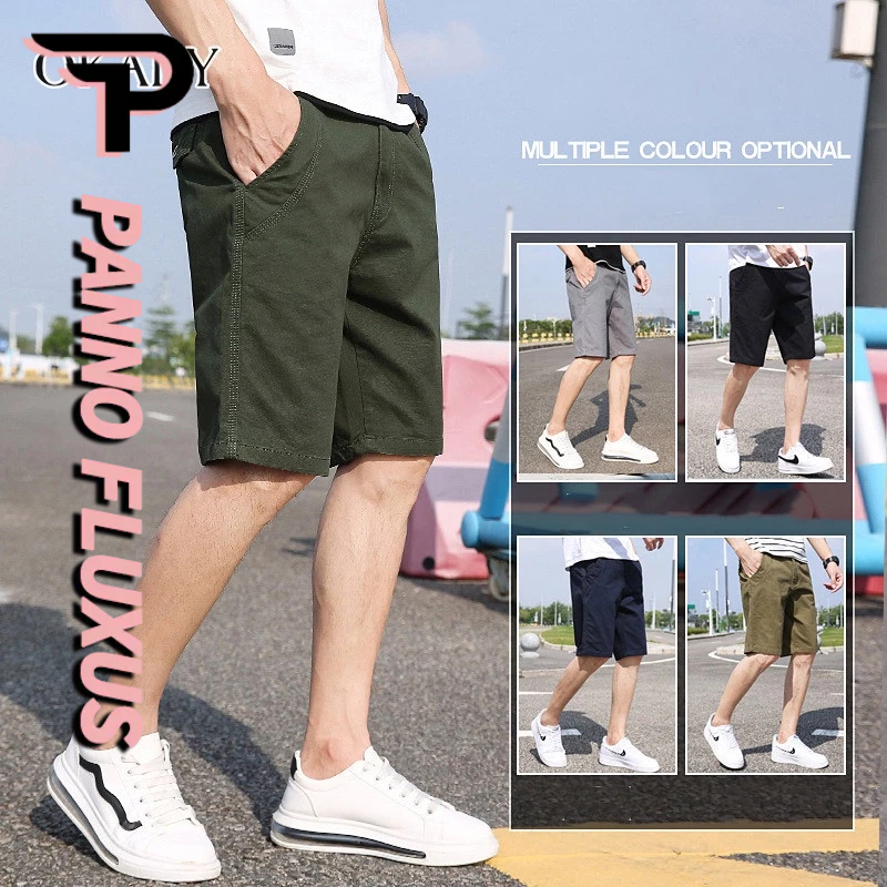 PannoFluxus กางเกงขาสั้น ⚡️จัดส่งที่รวดเร็ว⚡️กางเกงขาสั้นผ้าสำลี 29-38 6สี#รับประกันคุณภาพ