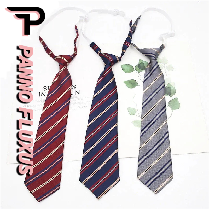 PannoFluxus เนคไทลายใหม่ของผู้ชาย เนคไท JK สไตล์ญี่ปุ่น ใส่ได้ทั้งชายและหญิง