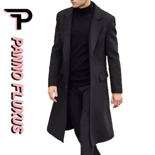 PannoFluxus เสื้อแจ็คเก็ตกันลมลำลองสำหรับบุรุษสไตล์อังกฤษ เส…