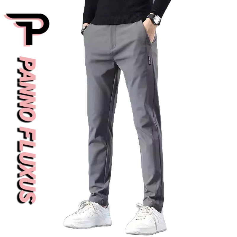 PannoFluxus กางเกงขายาวลําลอง ทรงหลวม ระดับไฮเอนด์ แฟชั่นฤดูใบไม้ร่วง สไตล์นักธุรกิจ สําหรับผู้ชาย