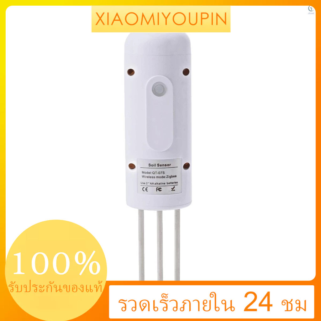 Tuya Zigbee Wireless Soil Moisture Meter อุณหภูมิความชื ้ นเครื ่ องทดสอบ Plant Monitor IP67 เครื ่ องตรวจจับกันน ้ ําสําหรับปลูกสวน