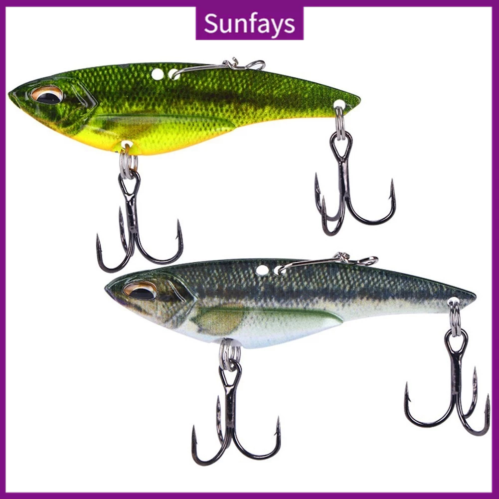Sufa 1pc 10g/5.5cm Sinking Jerkbait VIB Wobbler เหยื ่ อตกปลา Hard Jerk เหยื ่ อ