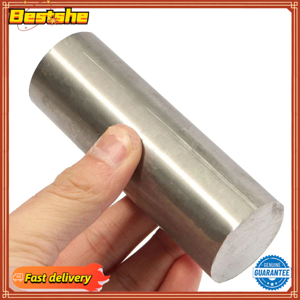 {bestshe} แท่งไทเทเนียม ทรงกลม 35 มม. TC4 6al-4v เกรด 5 (เส้นผ่านศูนย์กลาง 35 มม. x ยาว 100 มม.)
