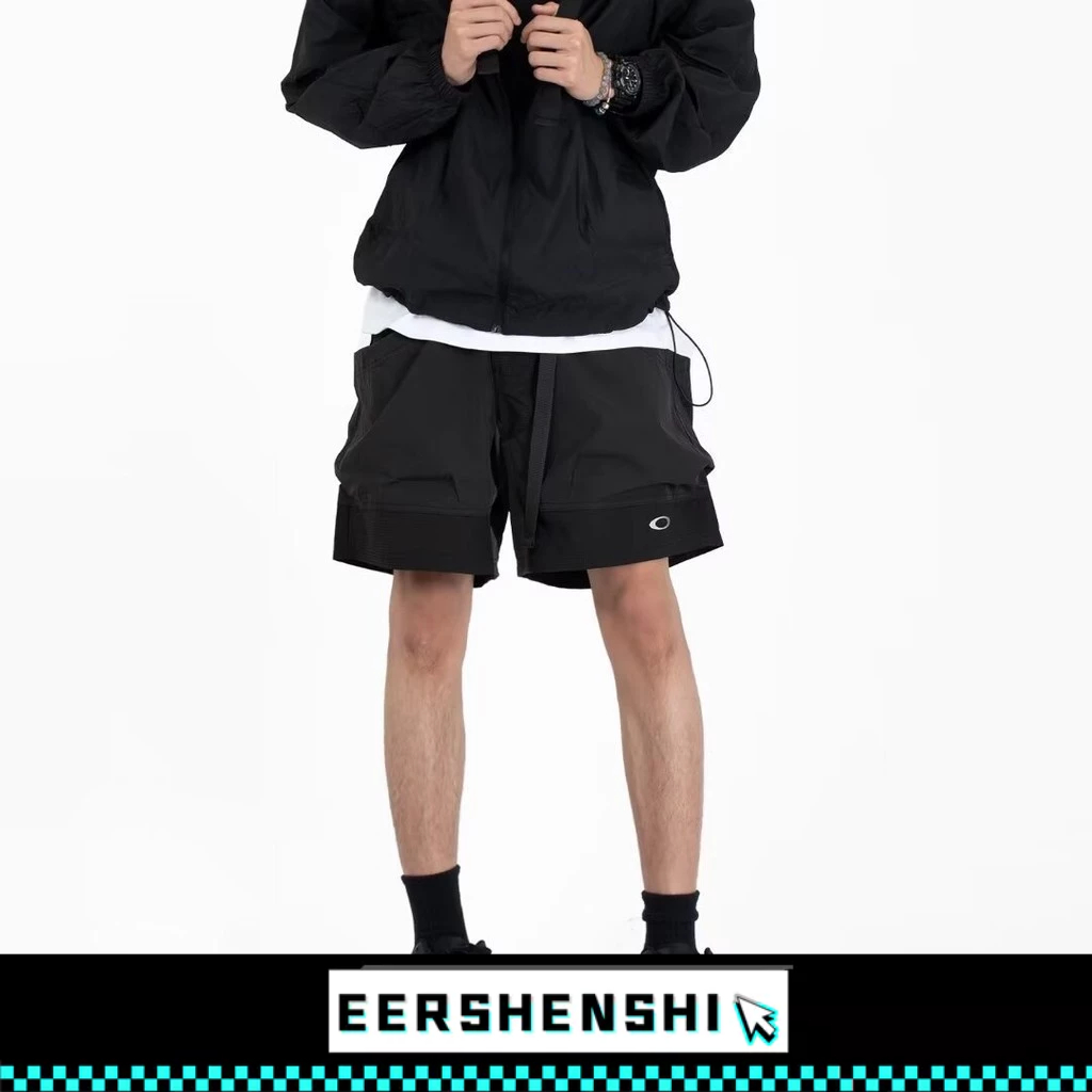 EERSHENSHI กางเกงขาสั้นผู้ชาย American Retro Street Casual All-Match ผู้ชายและผู้หญิง 2024 ใหม่ยอดนิยม