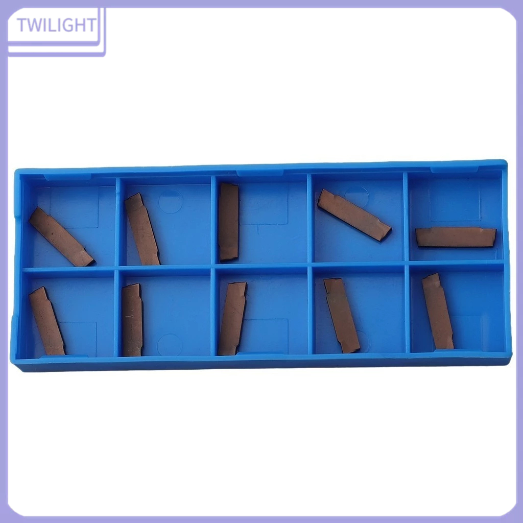 Twi ชุดเม็ดมีดคาร์ไบด์ MGMN200-G กว้าง 2 มม. สําหรับเครื่องมือแกะสลัก MGEHR MGIVR 10 ชิ้น