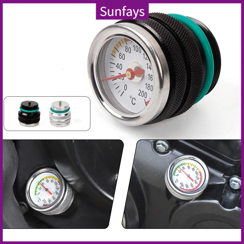 Sufa Oil Filler Cap สําหรับ Kawasaki W650 W400 W800 1987-1998 รถจักรยานยนต ์ อุณหภูมิ