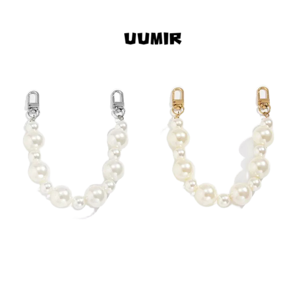 UUMIR สายโซ่คล้องกระเป๋า ประดับมุกเทียม แบบเปลี่ยน DIY