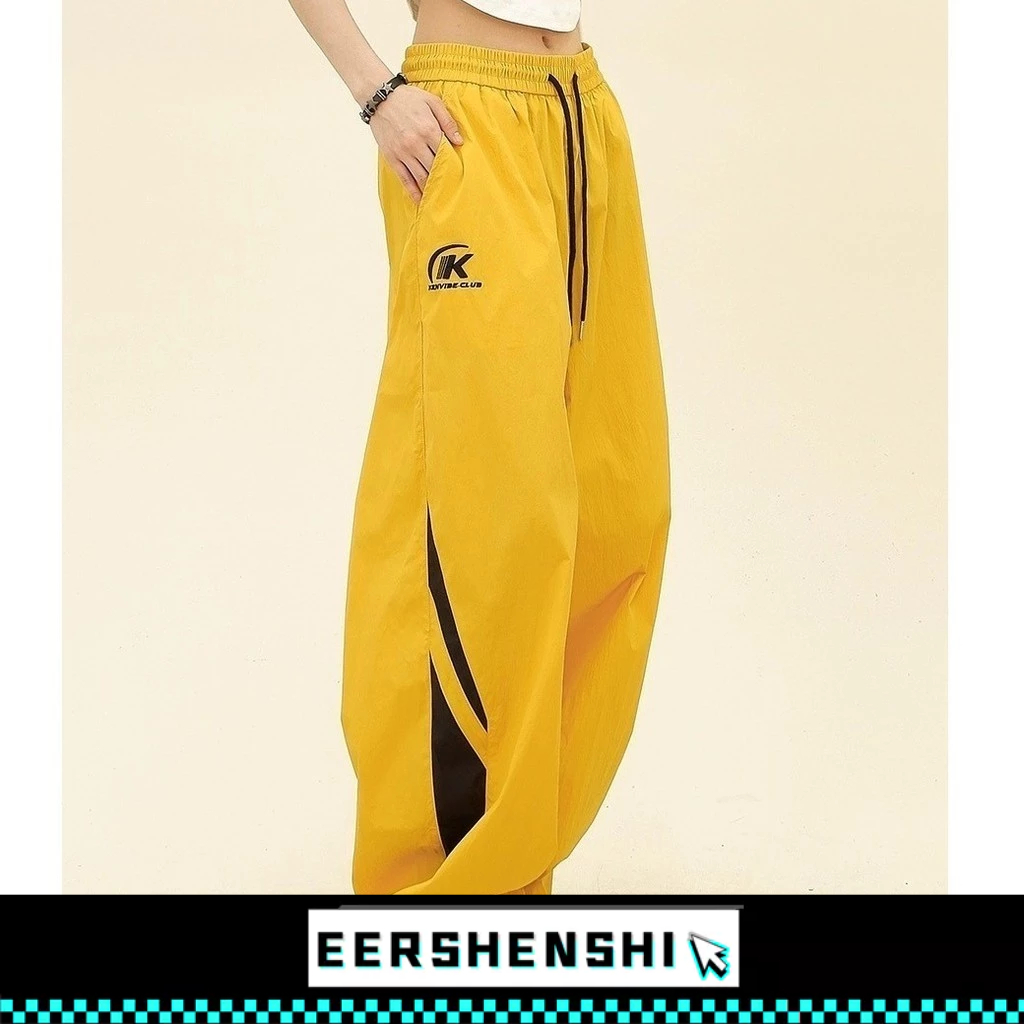 EERSHENSHI กางเกงวอร์มลำลองผู้ชายแห้งเร็วระบายอากาศได้ดี