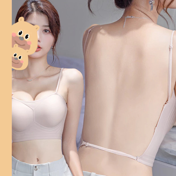 bearbra ชุดชั้นในที่มองไม่เห็นไร้รอยต่อ เสื้อชั้นใน หนาขึ้น
