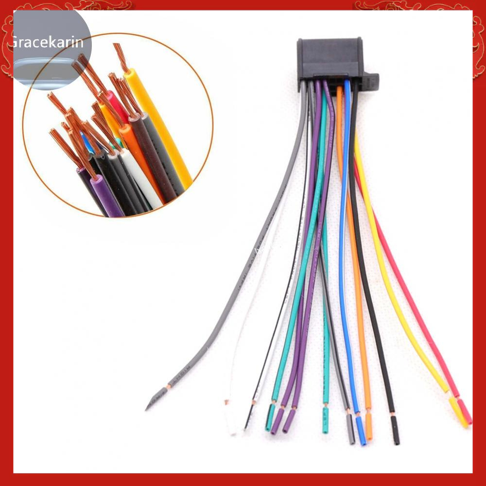 สายไฟสเตอริโอ 16-Pin สําหรับโมเดล Pioneer DEH 2010-up