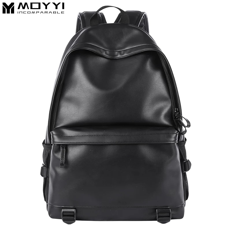 【MOYYI】กระเป๋าเป้สะพายหลัง กระเป๋านักเรียน หนัง PVC กันน้ํา ความจุขนาดใหญ่ 16 นิ้ว อเนกประสงค์ สําหรับใส่แล็ปท็อป
