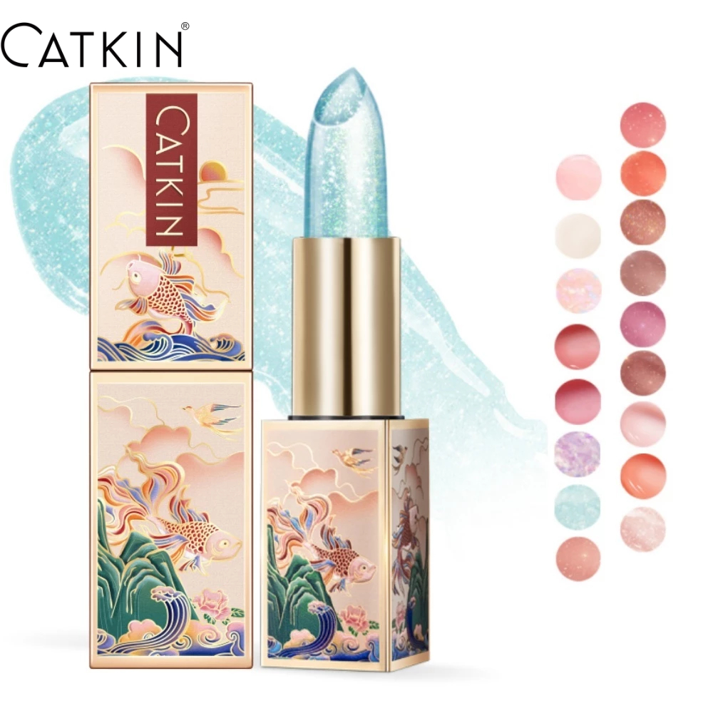 Catkin Moonlight Lip Balm ลิปบาล์มวิตามินอี ให้ความชุ่มชื้น บํารุงริมฝีปาก เปลี่ยนสีได้