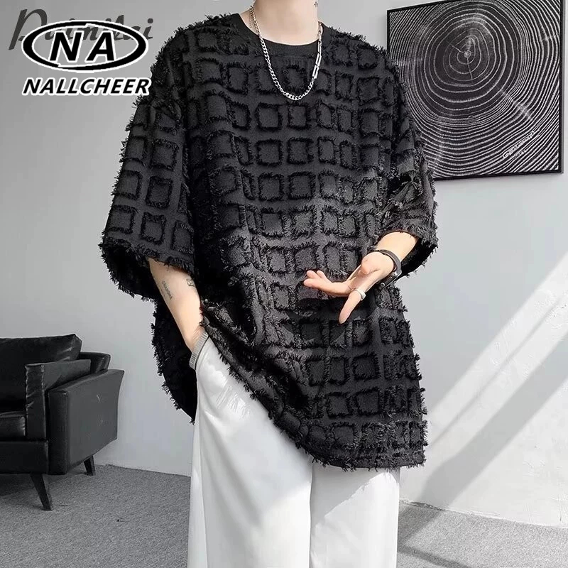เสื้อเชิ้ตแขนสั้นสำหรับผู้ชายออกแบบแขนสั้นหลวมรุ่นเกาหลีแฟชั่นสบาย ๆ พระหล่อครึ่งแขน