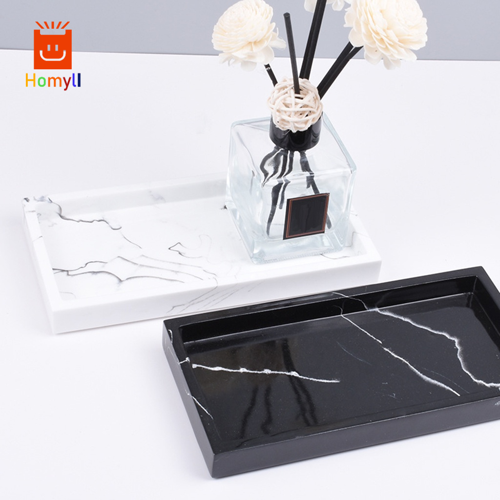 [HOMYL1] Nordic Resin Handmade Bathtub Serving Tray Plate for Jewelry Soap black ราคา ถูกที่สุด ดีลบีเคเค