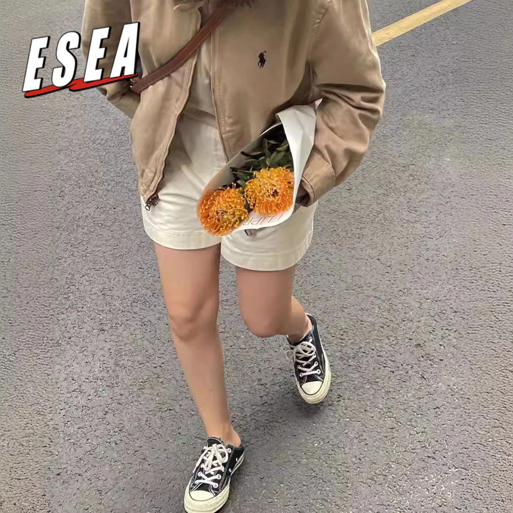 Esea Mens Autumn New RL Ralph Retro Lapel Jacket