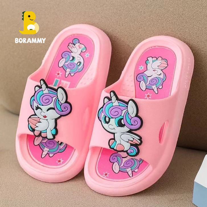 รองเท้าแตะสำหรับเด็กผู้หญิง My Little Pony รองเท้าแตะน้ำหนักเบากันลื่นป้องกันกลิ่นรองเท้าแตะป้องกันการล่มสลาย