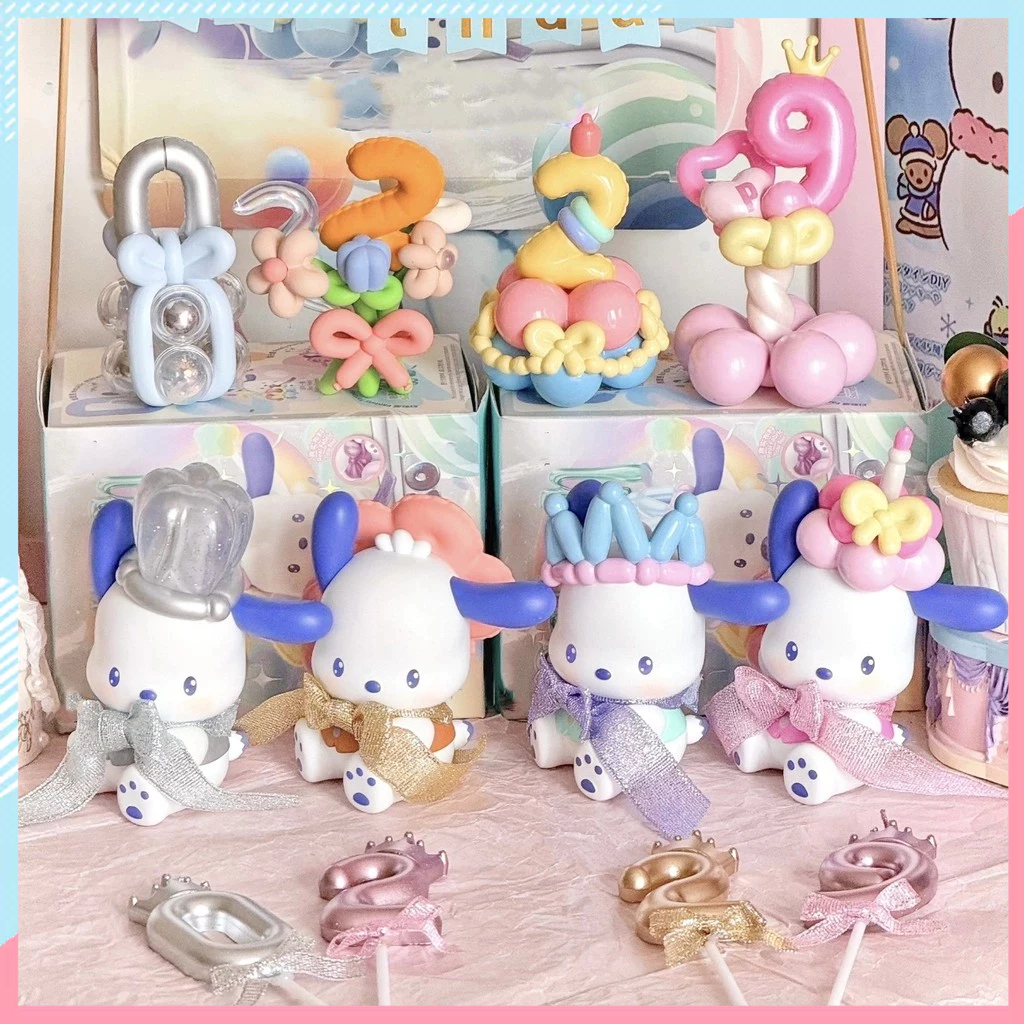 Sanrio Blind Box Pachacco Balloon Carnival Party Series Cute Doll Doll Table Jewelry