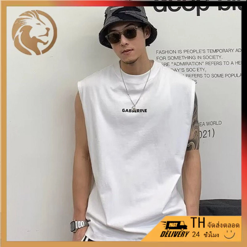 (TH สปอต)สินค้าใหม่ เสื้อแขนกุด เปิดไหล่ อเนกประสงค์ สไตล์ฮ่องกง แฟชั่นฤดูร้อน M-3XL