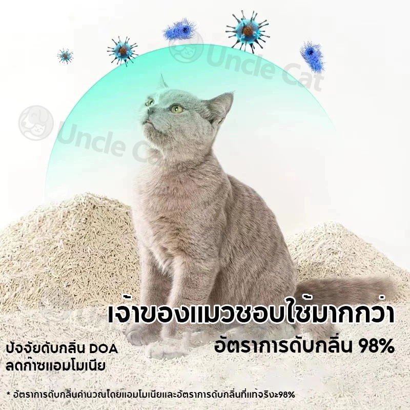 ทรายแมวเต้าหู้ออร์แกนิค 100% กากถั่วเหลือง 6L Cat Litter thumbnail 9