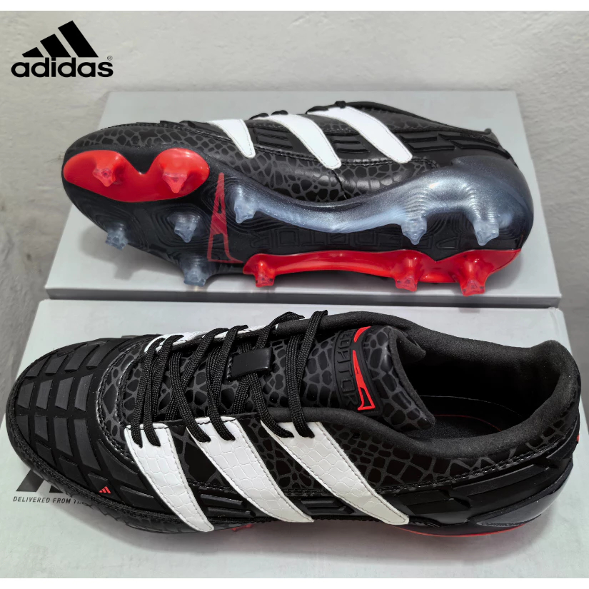 Predator 94 30th Anniversary Limited Edition 1994-2024 FG 39-45 ผู ้ ชายถักกลางแจ ้ งรองเท ้ าฟุตบอลกันลื ่ นและทนต ่ อการสึกหรอฟุตบอล