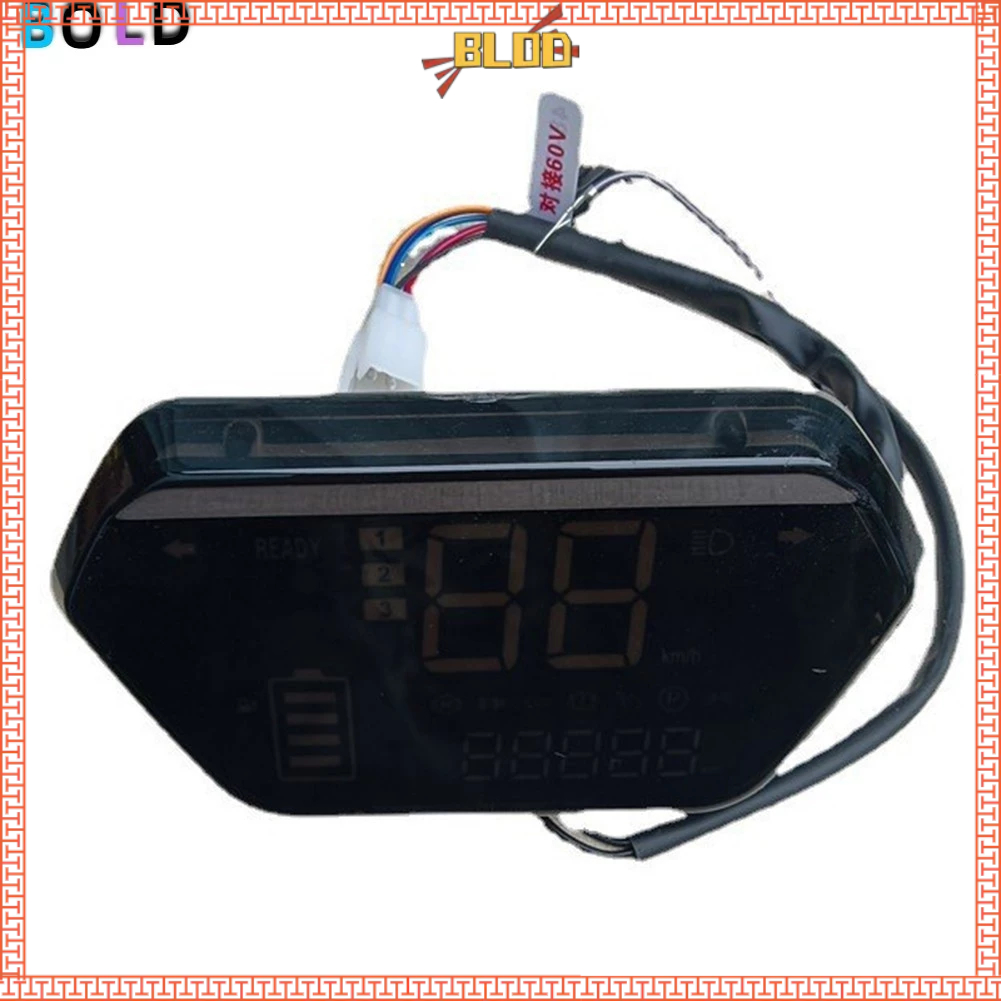 [BLOD] 48v 60V 72V จอแสดงผล LCD แผงควบคุมสําหรับมอเตอร์สกู๊ตเตอร์ไฟฟ้า EBike