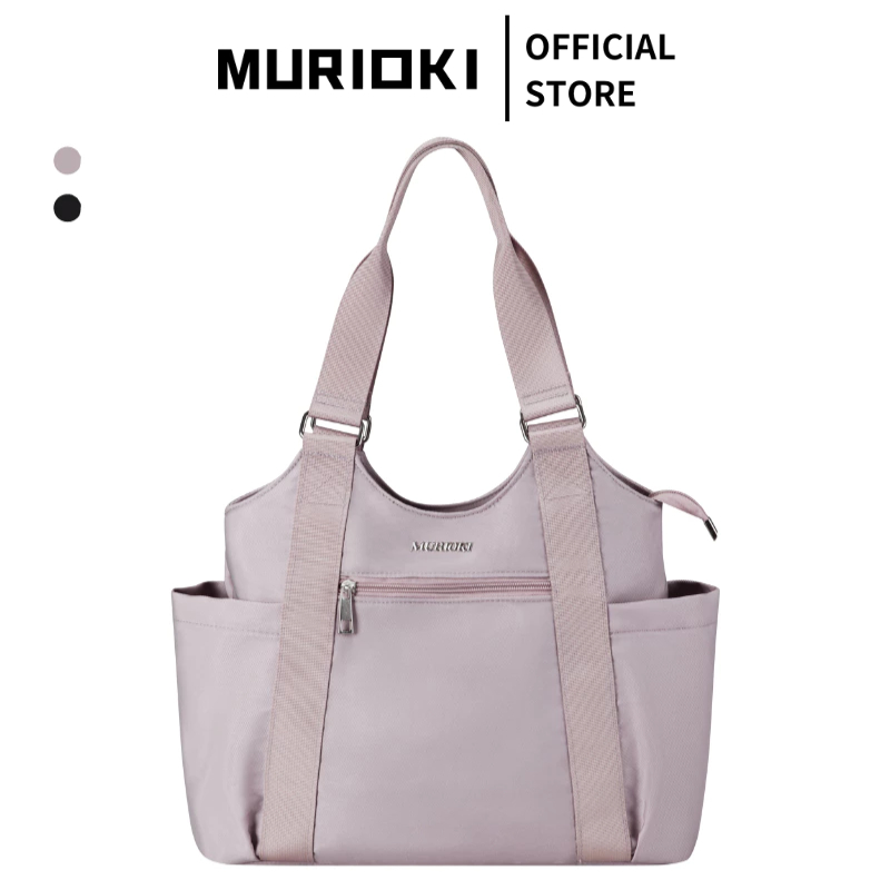 MURIOKI-Daisy College Tote Bag กระเป๋าถือผู้หญิง มีที่วางแก้ว G1022 (35*12*31CM)
