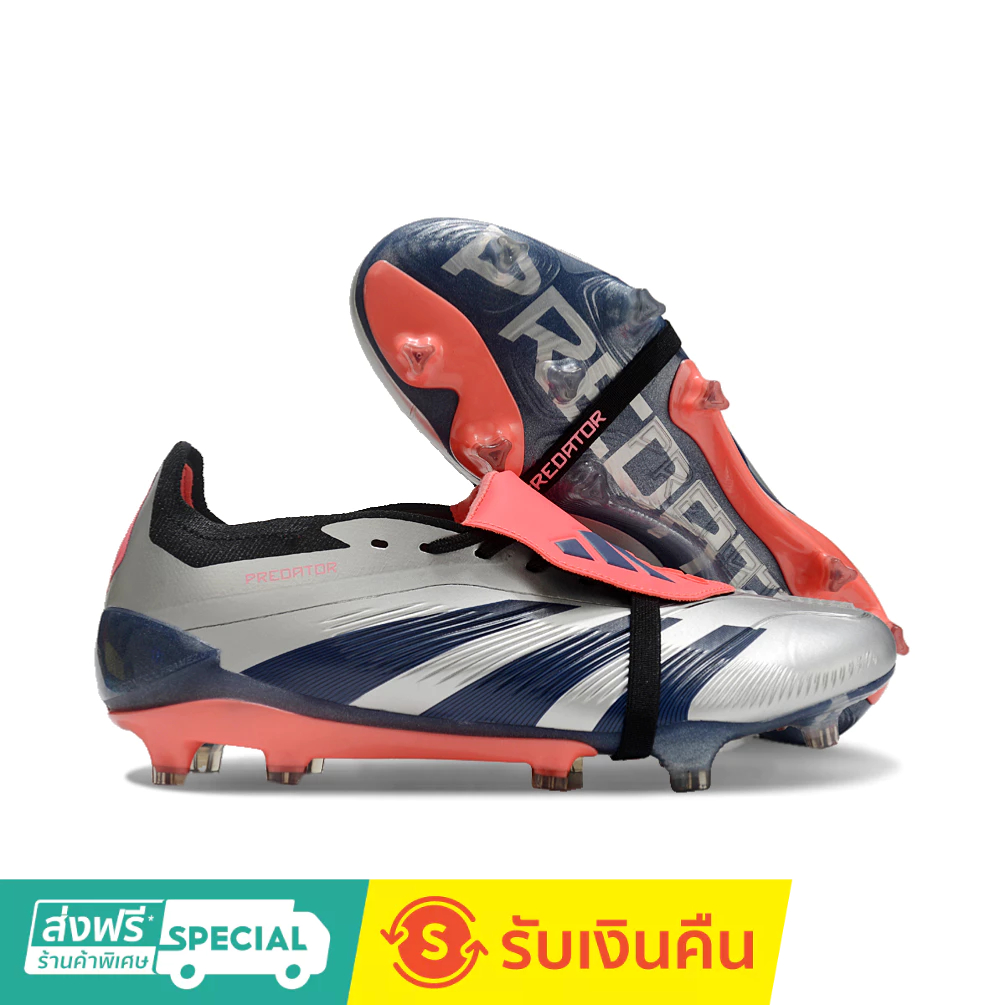 Predator 30th FG 39-45 รองเท้าฟุตบอลถักกลางแจ้งสําหรับผู้ชายรองเท้าฟุตบอลกันลื่นและทนต่อการสึกหรอ