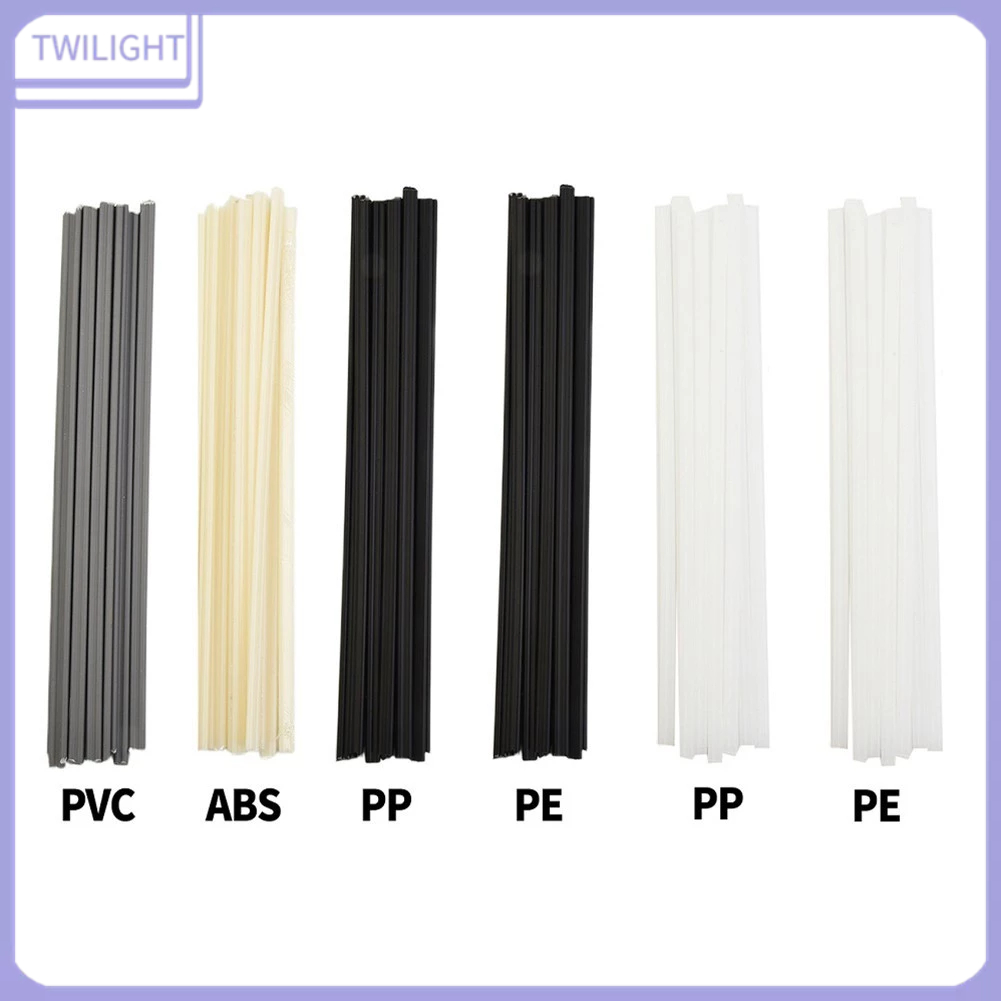✅10 ชิ้นแท่งเชื่อมพลาสติกกันชนซ่อม ABS/PP/PVC/PE Sticks 200 มม.เครื่องมือช่างเชื่อม