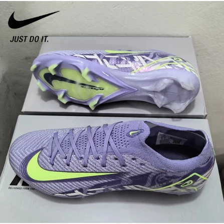 Zoom Mercurial Vapor XV Elite FG 35-45 รองเท้าฟุตบอลถักกลางแจ้งสําหรับผู้ชาย, รองเท้าฟุตบอลกันลื่นและทนทาน