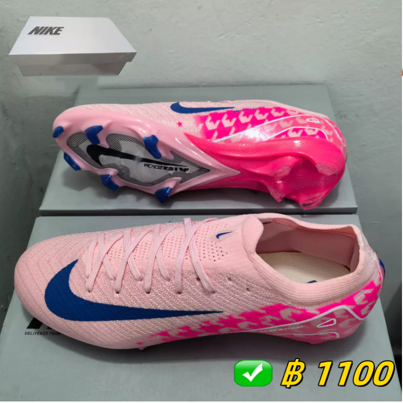 รองเท้าฟุตบอล Air Zoom Mercurial Vapor 16 XV Elite CR7 FG สีขาวเมทัลลิกทองแดง